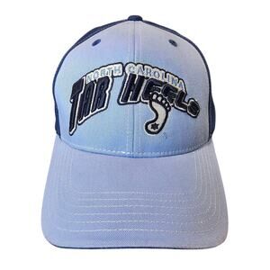 Vintage North Carolina Tar Heels Strapback Hat Cap Blue UNC Two Tone NCAA Retro